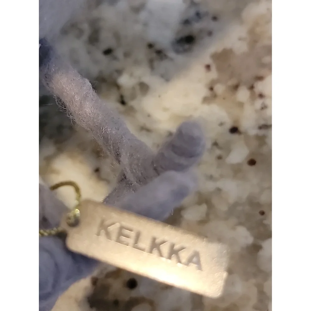 Wondershop Featherly Friends KELKKA Felt Winter Bird w Hat & Sled 2025 Decor